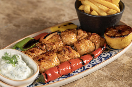 Chicken Souvlakia